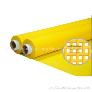 Yellow Silk Screen Printing Mesh